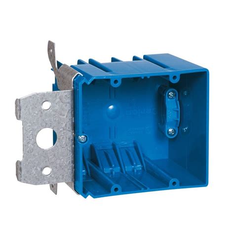 double electrical box receptacle|2 gang pvc electrical box.